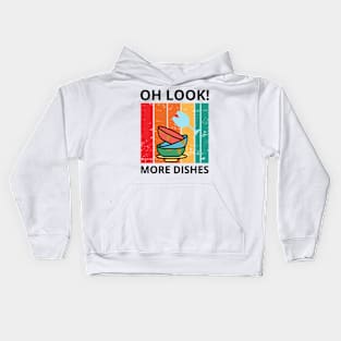 Oh look! More Dishes Kids Hoodie